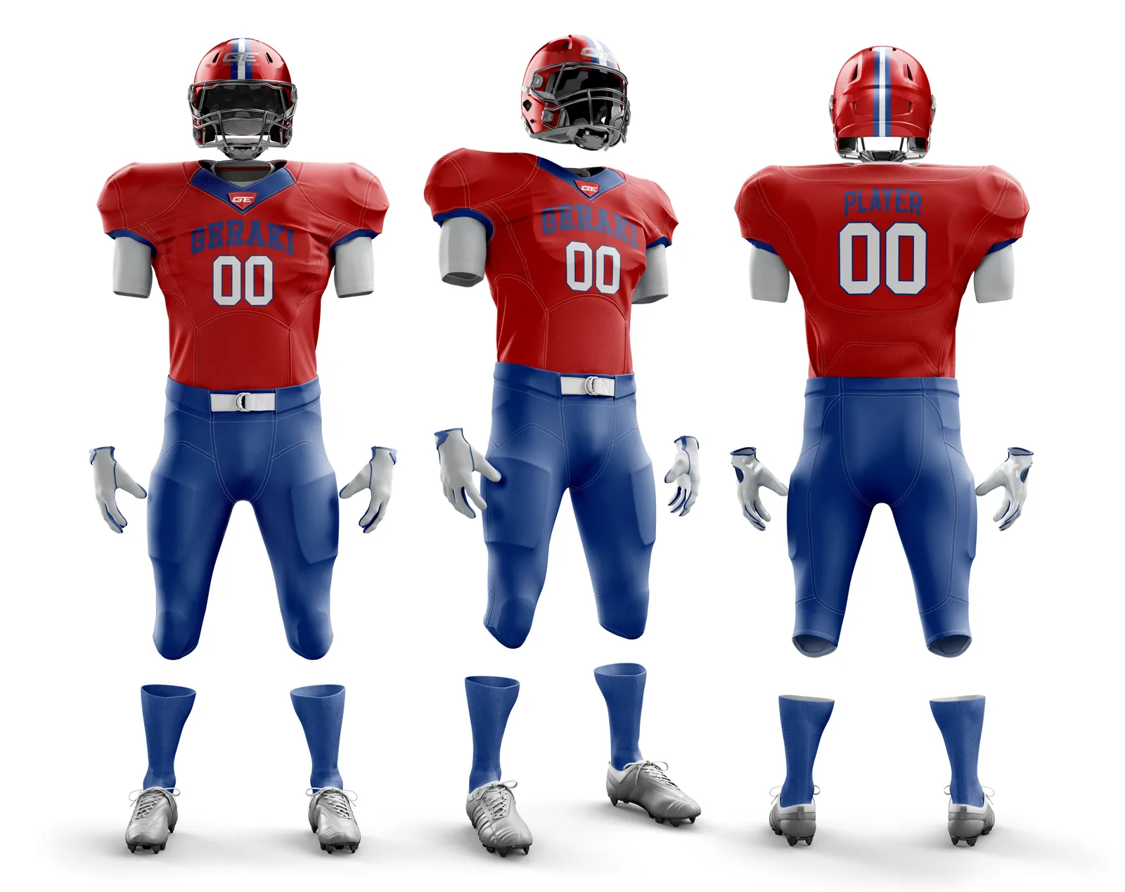 American Football Uniforms mockup 5