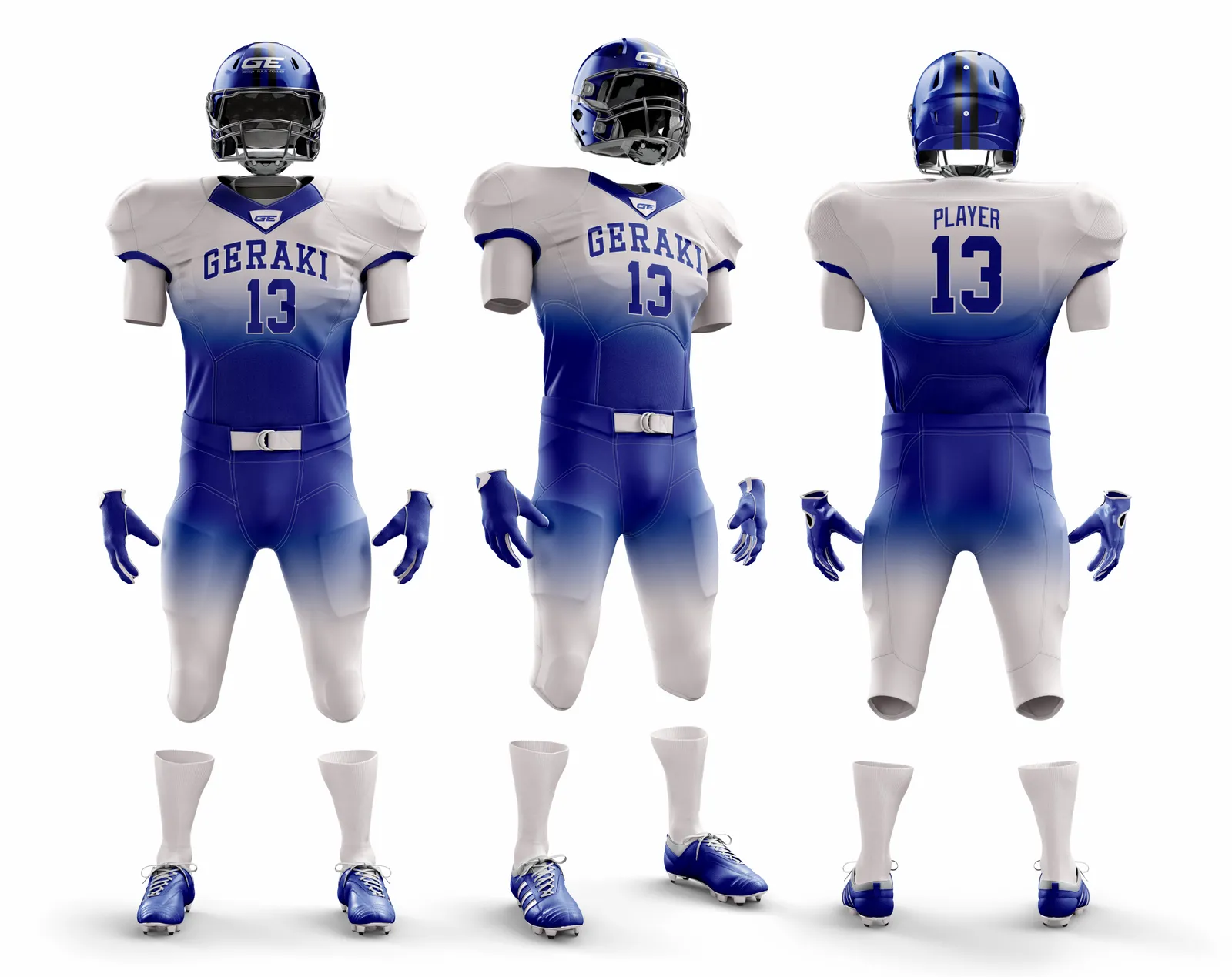 American Football Uniforms mockup 6