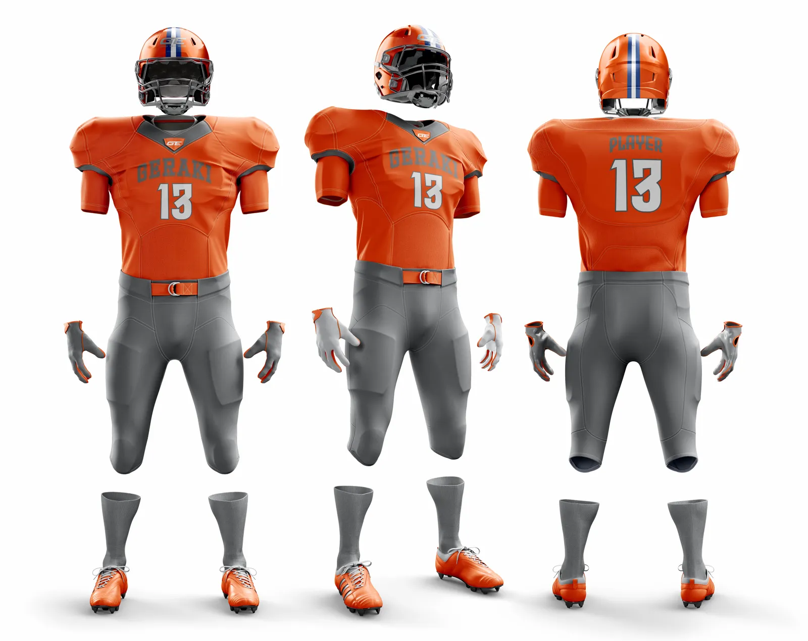 American Football Uniforms mockup 7