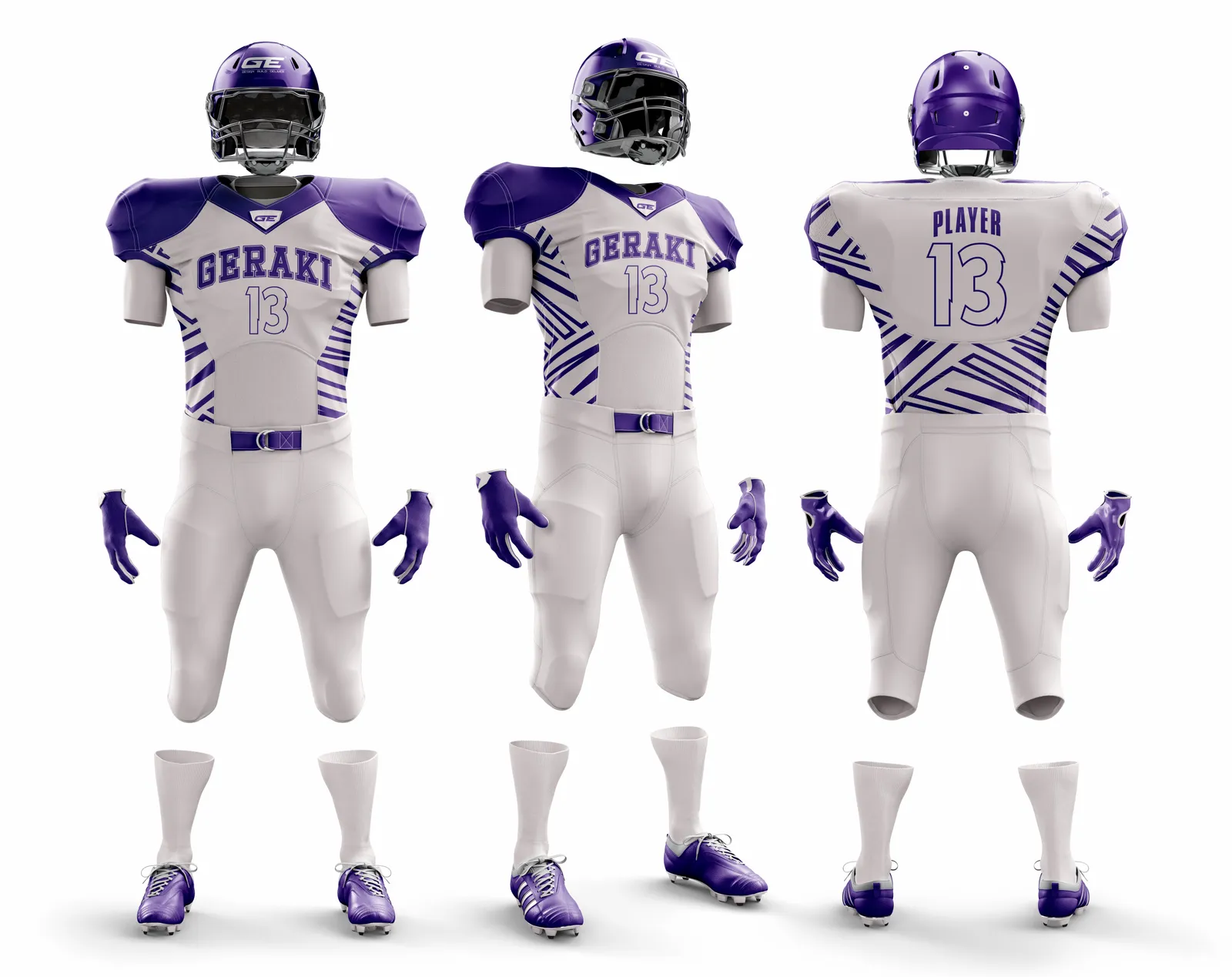 American Football Uniforms mockup 8