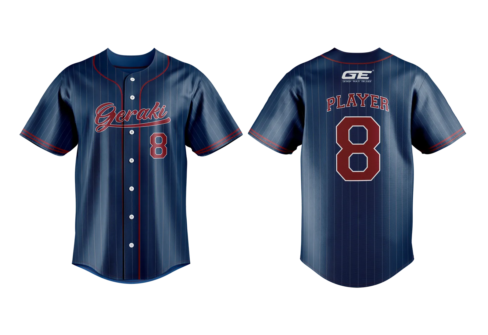 Baseball Uniforms mockup 6