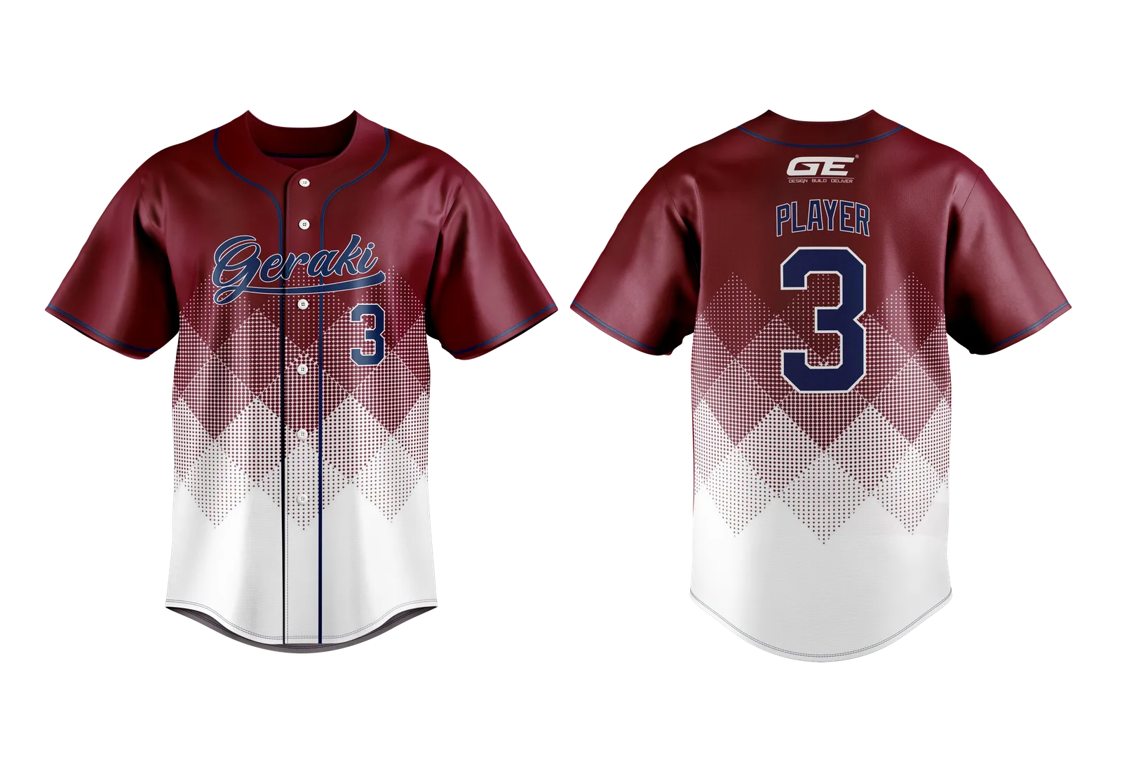Baseball Uniforms mockup 8