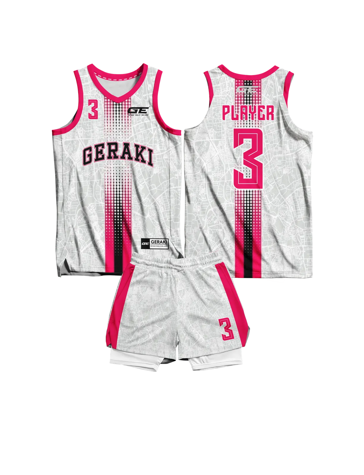 Basketball Uniforms mockup 6