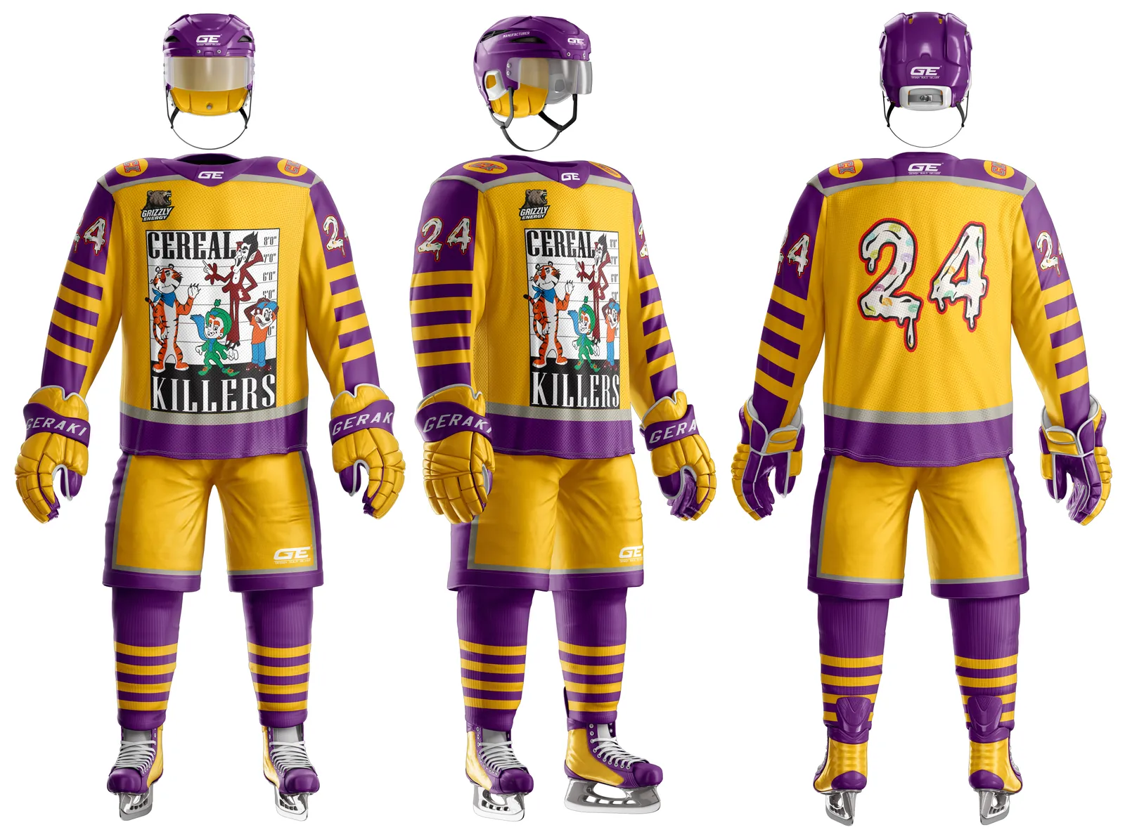Ice Hockey Uniforms mockup 2