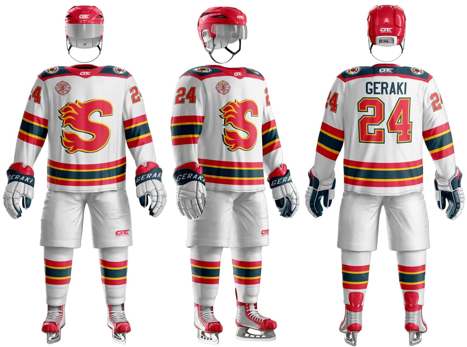 Ice Hockey Uniforms mockup 3