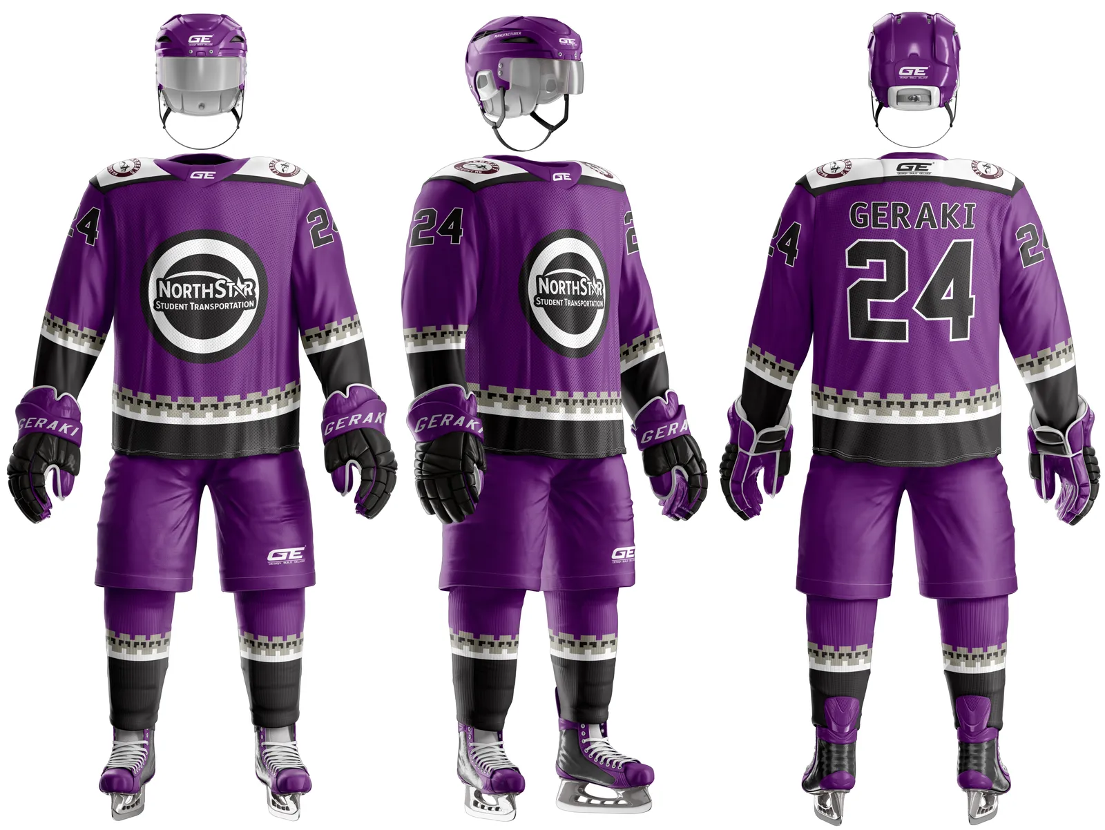 Ice Hockey Uniforms mockup 4