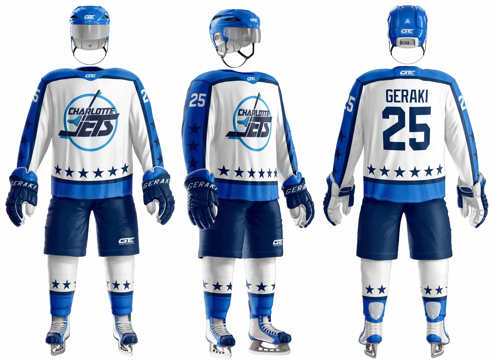 Ice Hockey Uniforms mockup 6