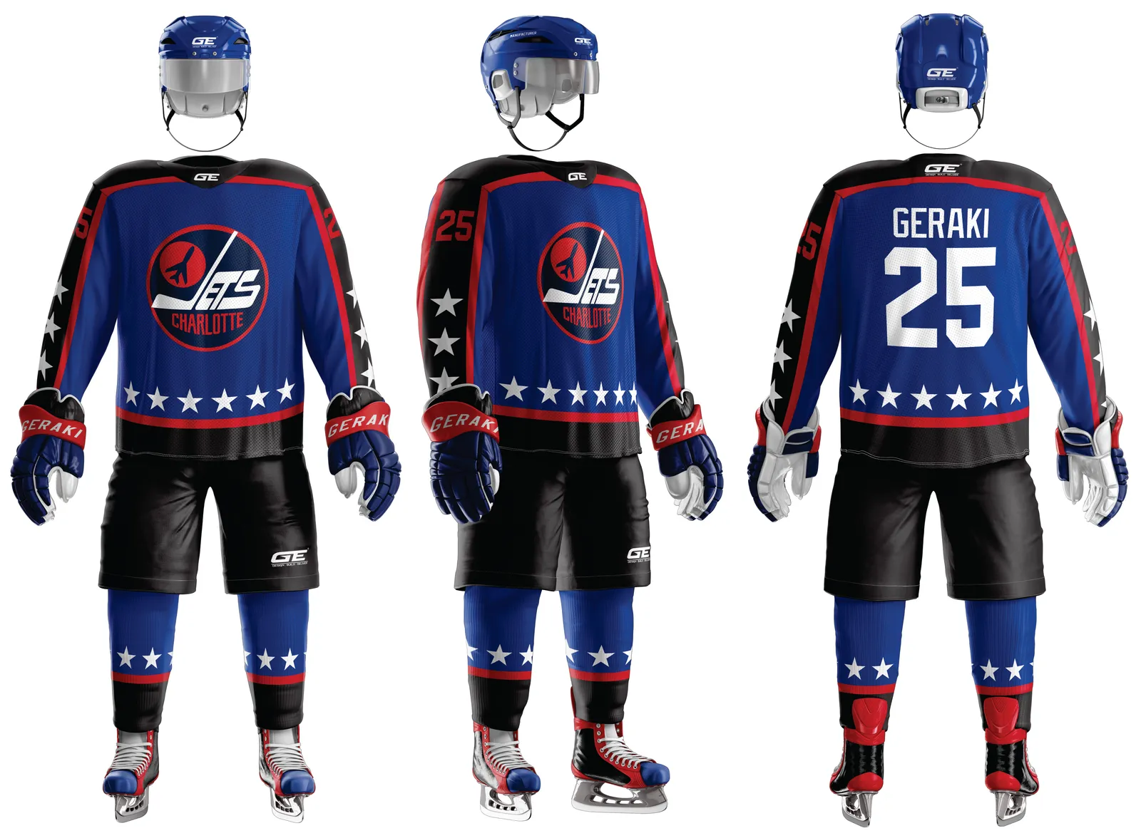 Ice Hockey Uniforms mockup 7