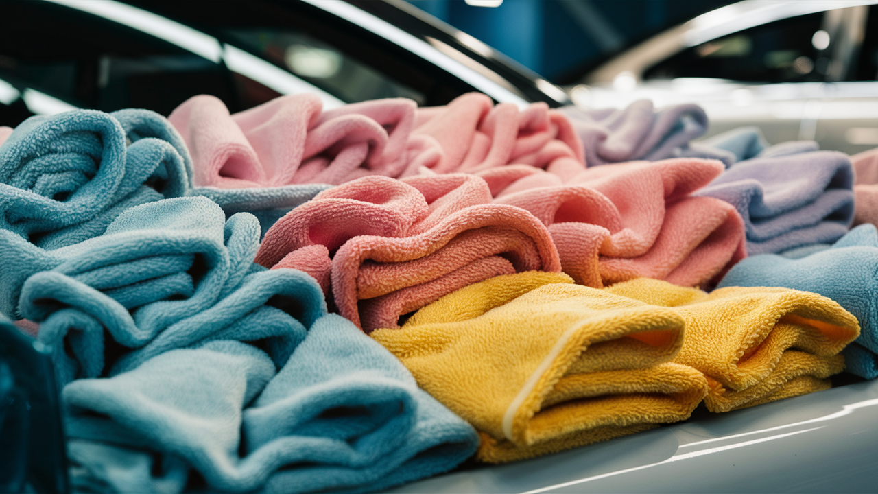 Microfiber car cloths