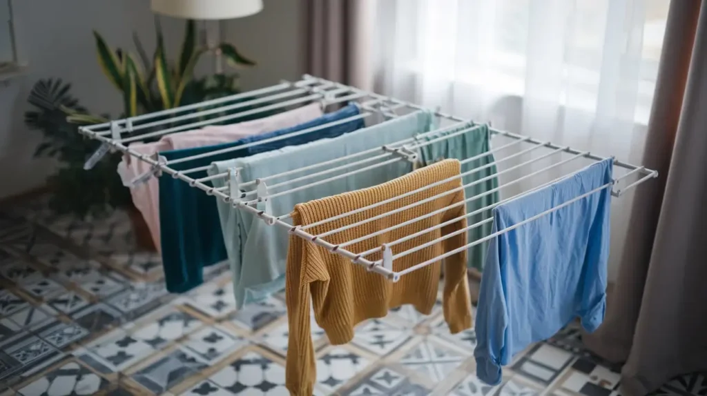 clothes drying rack